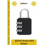 #Asmakilit Güvenlik Çelik Gövde Koruyucu Uzun Ömürlü Dayanıklı Kaliteli Şifreli Asma Kilit 25Mm