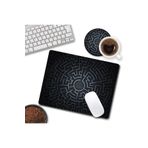 AsMat Paw 24cmx20cm Mause Pad ve Bardak Atlığı Takımı.3D Labirent Temalı Mause Pad(fare) ve Bardak Altlığı