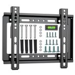ASMXQY Çoğu 14-42 inç LED LCD Düz Eğimli Ekran TV'ler için TV Duvar Montaj Braketi Düşük Profil, Max VESA 200x200mm ve 55lbs Evrensel Monitör Montajlı Yerden Tasarruf Sağlayan TV Braketi