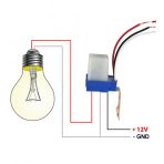 Aso-As-10 Fotosel Modul Dc 12V Sokak Bahce Park Lambasi Aydinlatma Isik Kontollu Role Otomatik