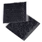 Aso Cırt Bant, Arkası Yapışkanlı, 1000 Adet 2x2 cm Kare Siyah