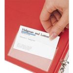 Aso Medya Plastik Kartvizitlik, Arkası Yapışkanlı Cep 6x12 cm 100 adet