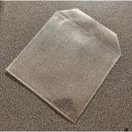 Aso Plastik CD Zarfı Şeffaf Kapaklı (13X13 Cm) 100 adet