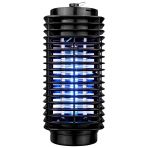Asonic S23 Pro Siyah 3 Watt Açılabilen Alt Kapak Kokusuz Taşınabilir Led Mavi Işıklı Sinek Öldürücü