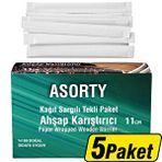 Asorty Ahşap Karıştırıcı 11 cm 250'li x 5 Paket - Çok Al Az Öde