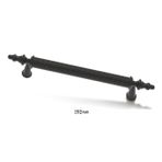Asos Siyah Lüks Mobilya Dolap Çekmece Kulp 192mm