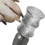 Asozeer Dremel için Tırnak Elmas Uçları - Köpek Tırnak Öğütücü Ek Bit - Ağrısız Evcil Hayvan Tırnak Düzeltici Uçları Büyük Orta Küçük Köpekler ve Kediler için Pençeleri Tımar - Köpek Ayak Tırnağı