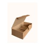 Aspak 15x7,5x3,9 Cm E-ticaret Kargo Kutusu - Kraft-50 Adet