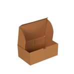 Aspak 22,5x12,5x10 Cm Baskısız Hamburger Kutusu-kraft-50 Adet