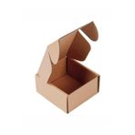 Aspak 9,5x8,5x6,5 Cm-mini E-ticaret Kargo Kutusu-karton Kutu- 0,1 Desi -kraft-25 Adet