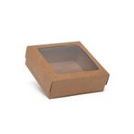 Aspak Kağıtçılık Ambalaj 15x15x6 Kraft Asetatlı Kutu- Hediye Kutusu- E-ticaret Kargo Kutusu-10 Adet