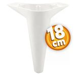 Aspen Lüks Mobilya Kanepe Koltuk Tv Ünitesi Konsol Yükseltici Ayağı Ayakları 18 Cm Beyaz Ayak