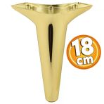 Aspen Lüks Mobilya Kanepe Koltuk Tv Ünitesi Konsol Yükseltici Ayağı Ayakları 18 Cm Gold Altın Ayak