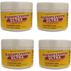 Aspercreme Ultra Sırt, Bel, Kas, Diz, Dirsek, Vücut Ağrı Masaj Kremi 100 ml x 4 Adet