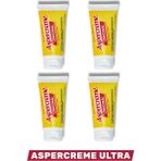 Aspercreme Ultra Vücut Ağrılarında Etkili Bitkisel Içerikli Masaj Kremi 50 ml x 4 Adet
