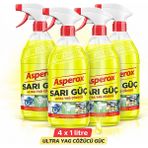 Asperox Sarı Güç Çok Amaçlı Ultra Temizleyici 4 x 1 L