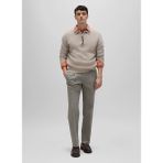 Aspesi Polo Yaka Slim Fit Bej Erkek Kazak Q M171 5623 - 54