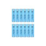 Aspilsan A28 Başlıksız Puntalı 3.7V 2900MAH 25A Discharge Şarjlı Li-Ion Pil 12 Adet Set