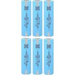 Aspilsan A28 Başlıksız Puntalı 3.7V 2900MAH 25A Discharge Şarjlı Li-Ion Pil 6 Adet Set