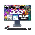 Aspıre S27-1755 Intel Core I5-1240P 16Gb 512Gb Ssd 27" Wqhd 1440P Windows 11 Pro Parmak Izi Okuyucu All In One Bilgisayar Wpdqbkdem001+ Zetta Flash B