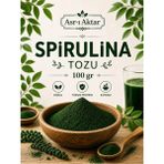 Asr-ı Aktar Spirulina Tozu 100 G (Yosun Tozu) - 100 gr