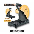 asr619 Assur 2000W Bakır Sargılı Metal Şanzıman 355 Mm Profil Metal Kesme Makinesi Sarı