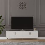 ASRA TREND Beyaz T-01 Modern TV Ünitesi 160 cm%100 MDFLAM