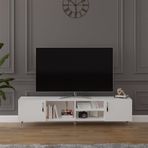 ASRA TREND Beyaz T-09 Modern TV Ünitesi 180 cm%100 MDFLAM