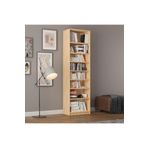 Asra Trend K-02 Mdf Safir Meşe Kitaplık