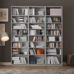 Asra Trend K-22 MDF Kül Gri Kitaplık