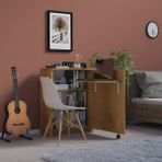 Asra Trend Lüks Kapaklı Çalışma Masası Kitaplık %100 MDF Bilgisayar Ders Çalışma Masası MD002 - Petra - 68 x 90 x 30