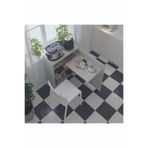 ASRA TREND Lüks Katlanabilir Masa Fonksiyonel Mutfak Kiler Dolabı%100 MDF Tekerlekli Çok Amaçlı Dolap MD003 Retro Taş