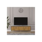 Asra Trend Mdf Koyu Gri/Petra Tv Ünitesi - 160 Cm, Şık & Modern Tasarım Tv Sehpası, T-05