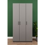 Asra Trend MDF Vestiyer & Portmanto & Ayakkabılık - 90x180x33cm, Askılı, Çok Raflı, Kapaklı V-07