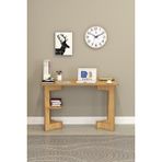 Asra Trend Modern Bilgisayar Ofis Çalışma Masası %!00 MDF Ders Çalışma Masası ÇM02 - 120 x 75 x 60 - Safir Meşe