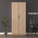 Asra Trend Modern Dolaplı Çalışma Masası MD001 %100 MDF Katlanır Raflı Ofis Yemek Masası