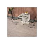 Asratrend Asra Trend MDF Katlanır Mutfak Yemek Çalışma Masası, Beyaz-Retro Taş, 93×75×70 cm, KM-21 Gri