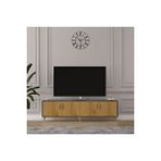 Asratrend Asra Trend MDF Koyu Gri/Petra TV Ünitesi - 160 cm, Şık ve Modern Tasarım TV Sehpası, T-05 Koyu Gri - Petra