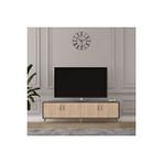 Asratrend Asra Trend MDF Koyu Gri/Sonomo TV Ünitesi - 160 cm, Şık ve Modern Tasarım TV Sehpası, T-07 Sonoma - Koyu Gri