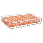 Asrın Plastik ASR-5049 Şeffaf 13" 36 Bölmeli Ayarlanabilir Organizer