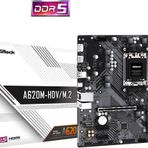 Asrock A620M-HDV/M.2+ 6400 Mhz M.2 AM5 mATX DDR5 Anakart