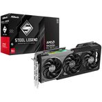 ASRock Radeon RX 9070 XT Steel Legend Dark 16GB GDDR6 Ekran Kartı