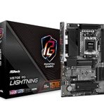 ASRock X670E PG Lightning ATX Anakart AMD AM5 Ryzen 8000 ve 7000, DDR5, 4x M.2 SSD, 4K 120Hz, AMD Expo, USB Type-C