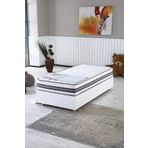 ASROYALLÜKS Nano Full Ortopedik Yaylı Yatak Ölçü Seçenekli, Çift Taraflı Kullanım (20 Cm)