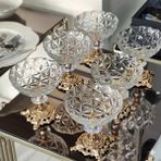 Assa Bazaar Paşabahçe Estrella Ayaklı Kase 6’lı Set – Cam Sunumluk, Tatlı, Dondurmalık & Çerezlik