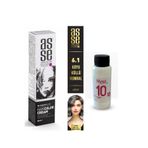 asse 6.1 Koyu Küllü Kumral 60 ml Tüp Boya + Nysa Oksidan Krem 10 Volume (%3) 60 ml