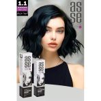 Asse 60 Ml Tüp Saç Boyası 1.1 Mavi Siyah + 50 Ml Oksidan Sıvısı