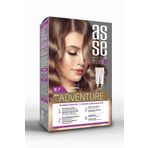 Asse Adventure Set Saç Boyası, Kalıcı ve Canlı Renkler 1+1 İki Kullanım Seti (No:8.7 Karamel)