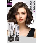Asse Hair Color Systems 6 Koyu Kumral 60 ml Saç Boyası