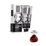 Asse Hair Color Systems 60 ml 7.43 Kumral Bakır Dore Krem Saç Boyası